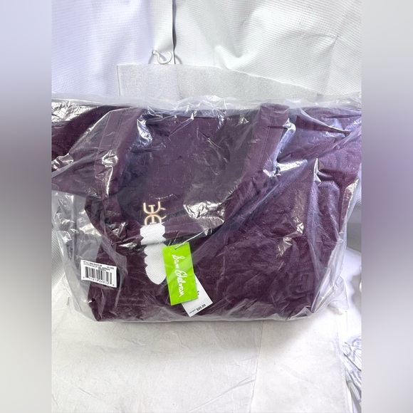 Sam Edelman Ethyl Top Zip E/W Tote. Bordeau. - Picture 7 of 16